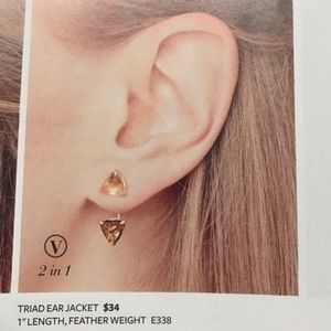 Stella and Dot Triad Ear Jacket